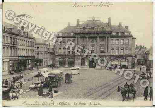 Ville de CONDESURL\'ESCAUT Carte postale ancienne