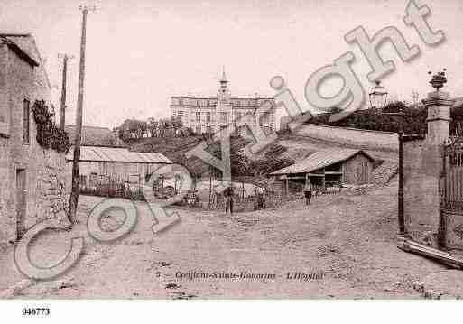 Ville de CONFLANSSAINTEHONORINE Carte postale ancienne