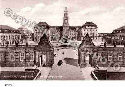 Ville de COPENHAGUE Carte postale ancienne Ville de COPENHAGUE Carte postale ancienne