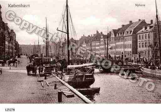 Ville de COPENHAGUE Carte postale ancienne Ville de COPENHAGUE Carte postale ancienne