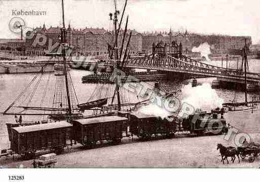 Ville de COPENHAGUE Carte postale ancienne Ville de COPENHAGUE Carte postale ancienne