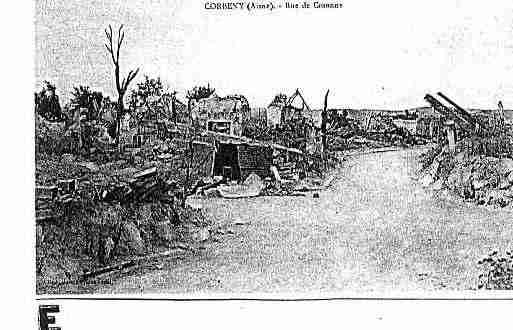 Ville de CORBENY Carte postale ancienne