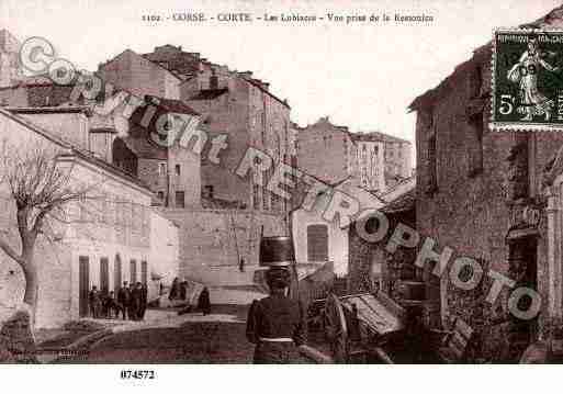 Ville de CORTE Carte postale ancienne