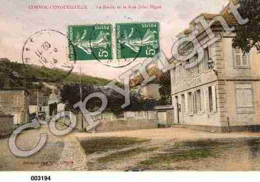 Ville de CORVOLL'ORGUEILLEUX Carte postale ancienne
