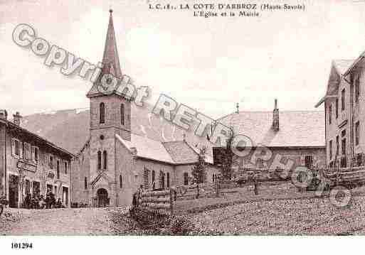 Ville de COTED\\\'ARBROZ(LA) Carte postale ancienne Ville de COTED\\\'ARBROZ(LA) Carte postale ancienne