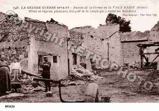 Ville de COURCELLESSURAIRE Carte postale ancienne