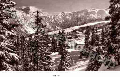 Ville de COURCHEVEL Carte postale ancienne