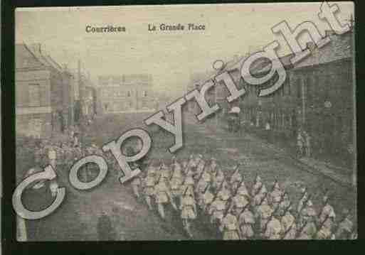 Ville de COURRIERES Carte postale ancienne