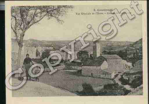 Ville de COUSTOUGE Carte postale ancienne