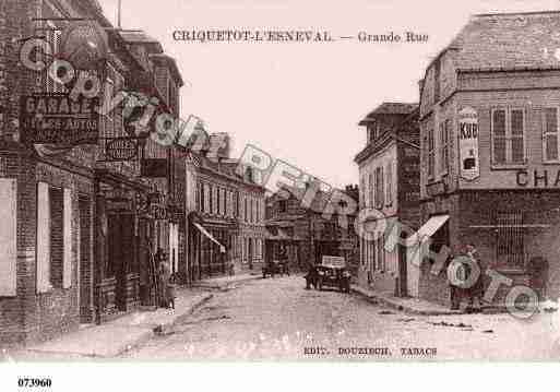 Ville de CRIQUETOTL\'ESNEVAL Carte postale ancienne