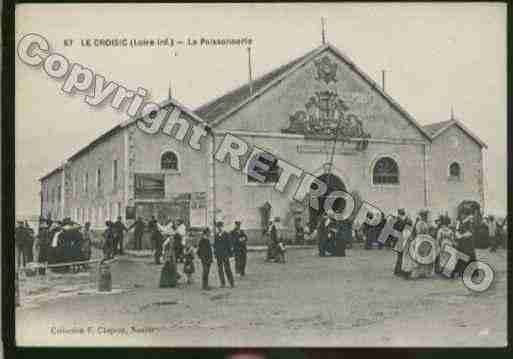 Ville de CROISIC(LE) Carte postale ancienne