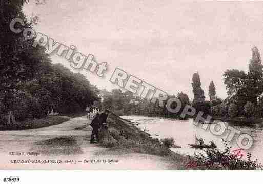 Ville de CROISSYSURSEINE Carte postale ancienne