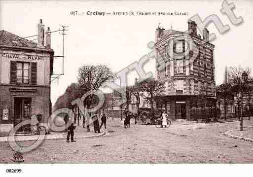Ville de CROISSYSURSEINE Carte postale ancienne Ville de CROISSYSURSEINE Carte postale ancienne