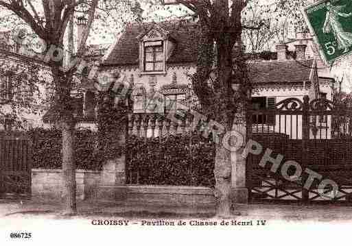 Ville de CROISSYSURSEINE Carte postale ancienne