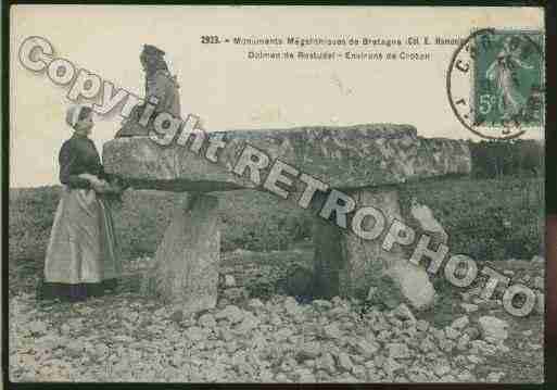 Ville de CROZON Carte postale ancienne