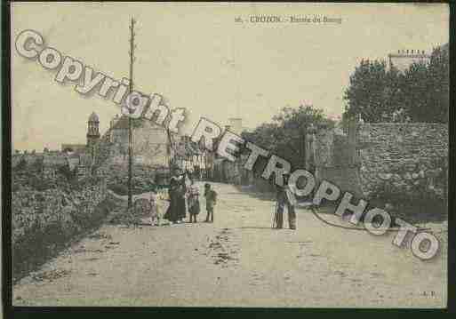 Ville de CROZON Carte postale ancienne Ville de CROZON Carte postale ancienne