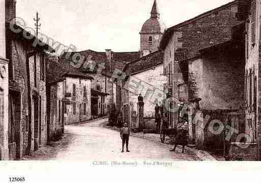 Ville de CUREL Carte postale ancienne