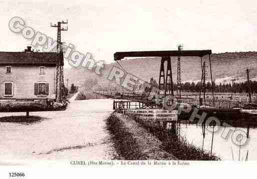 Ville de CUREL Carte postale ancienne