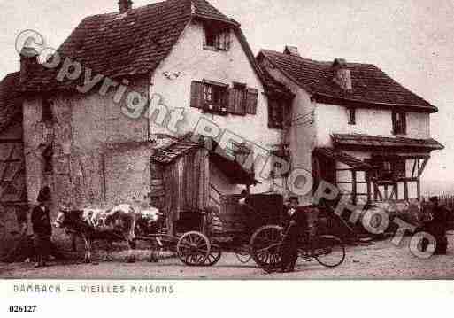 Ville de DAMBACH Carte postale ancienne