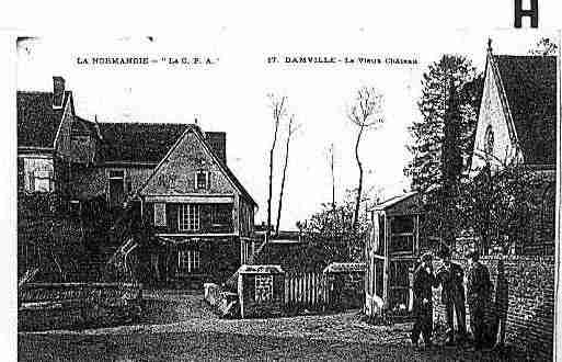 Ville de DAMVILLE Carte postale ancienne