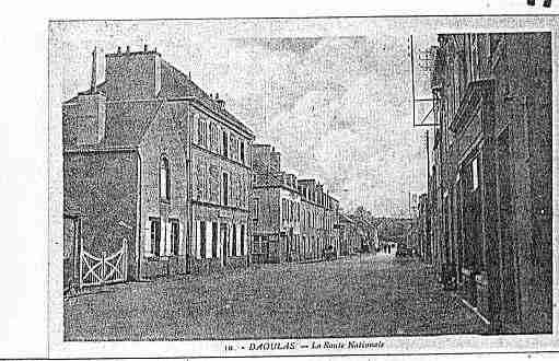 Ville de DAOULAS Carte postale ancienne Ville de DAOULAS Carte postale ancienne