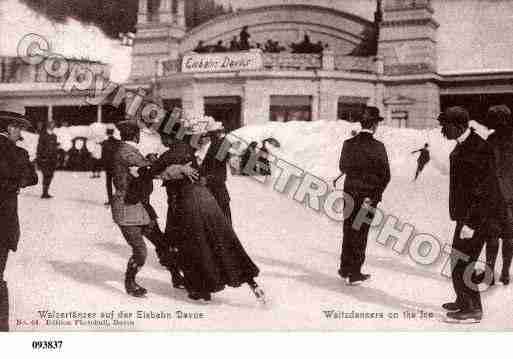 Ville de DAVOS Carte postale ancienne Ville de DAVOS Carte postale ancienne