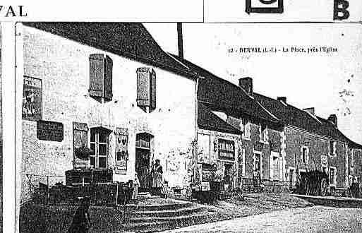 Ville de DERVAL Carte postale ancienne