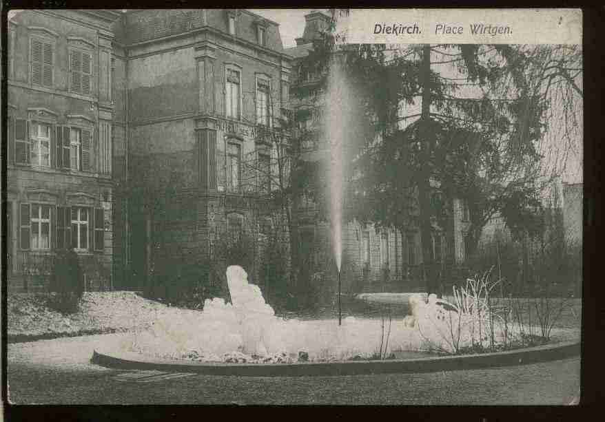 Ville de DIEKIRCH Carte postale ancienne Ville de DIEKIRCH Carte postale ancienne