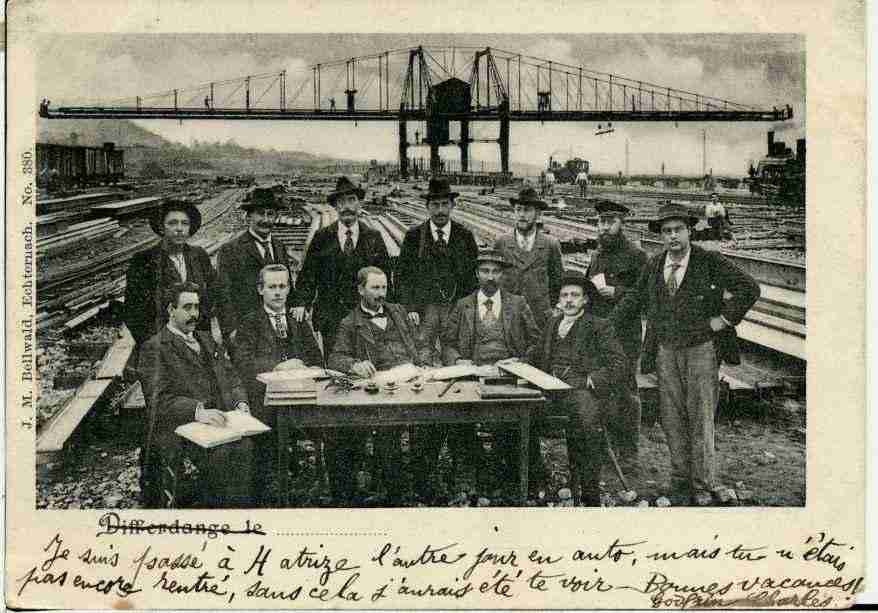 Ville de DIFFERDANGE Carte postale ancienne Ville de DIFFERDANGE Carte postale ancienne