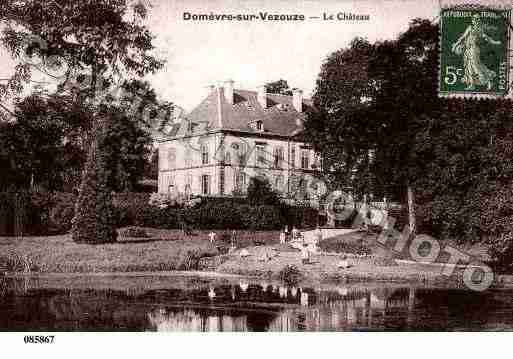 Ville de DOMEVRESURVEZOUZE Carte postale ancienne