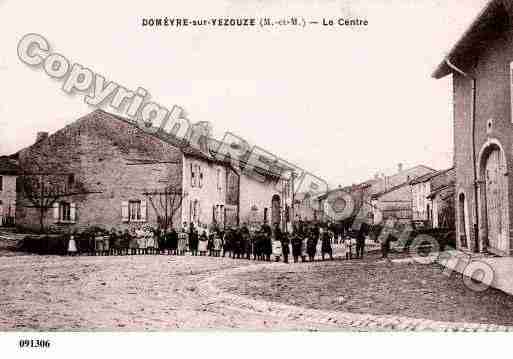 Ville de DOMEVRESURVEZOUZE Carte postale ancienne