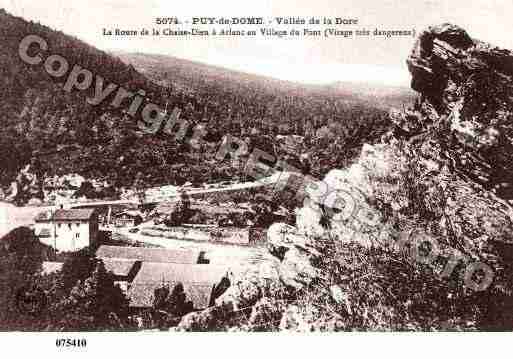 Ville de DOREL\'EGLISE Carte postale ancienne
