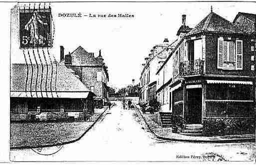 Ville de DOZULE Carte postale ancienne