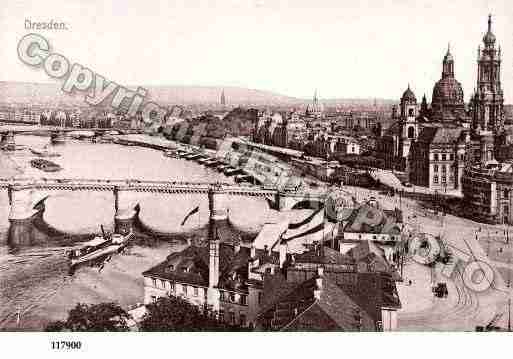 Ville de DRESDEN Carte postale ancienne Ville de DRESDEN Carte postale ancienne