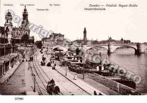 Ville de DRESDEN Carte postale ancienne Ville de DRESDEN Carte postale ancienne