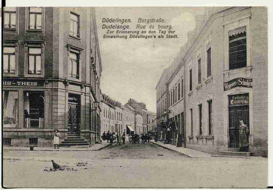 Ville de DUDELANGE Carte postale ancienne