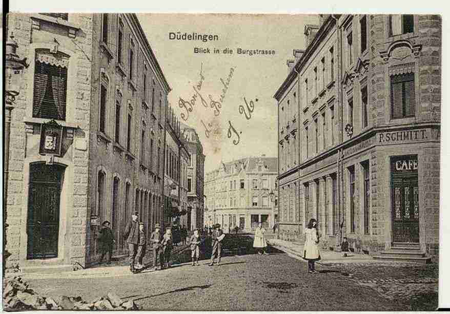 Ville de DUDELANGE Carte postale ancienne Ville de DUDELANGE Carte postale ancienne