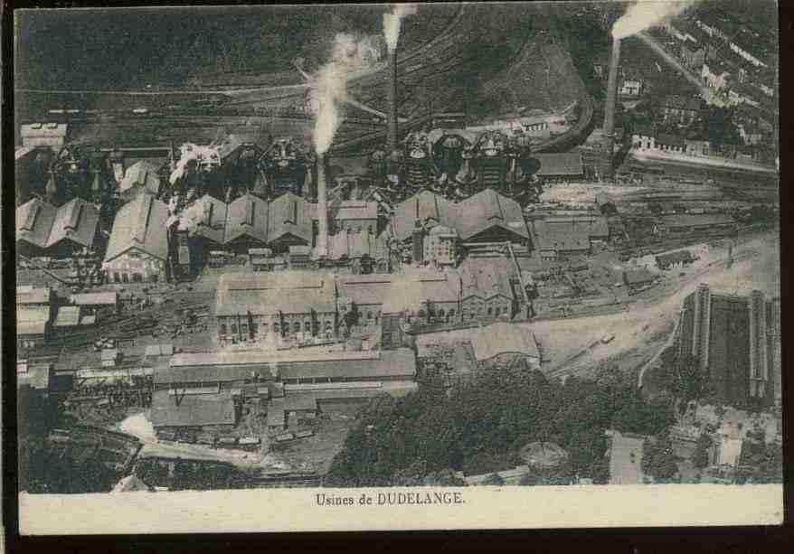Ville de DUDELANGE Carte postale ancienne Ville de DUDELANGE Carte postale ancienne