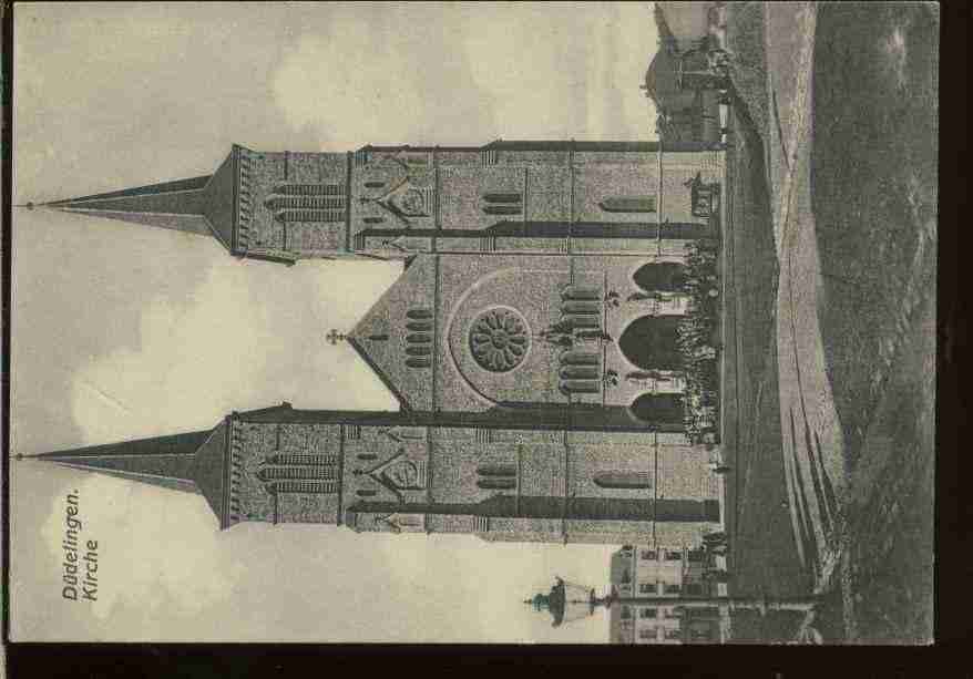 Ville de DUDELANGE Carte postale ancienne Ville de DUDELANGE Carte postale ancienne