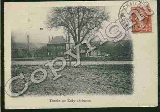 Ville de ECLY Carte postale ancienne