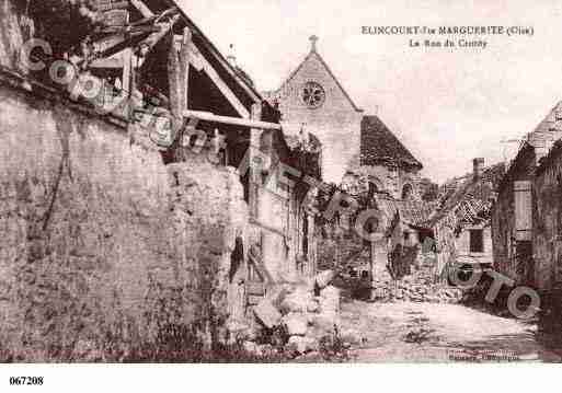 Ville de ELINCOURTSAINTEMARGUERITE Carte postale ancienne