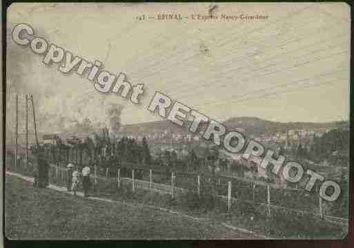 Ville de EPINAL Carte postale ancienne