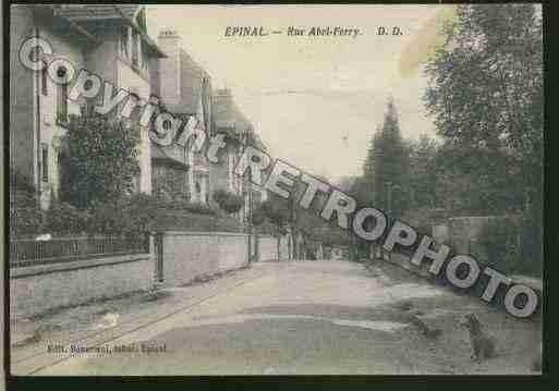 Ville de EPINAL Carte postale ancienne