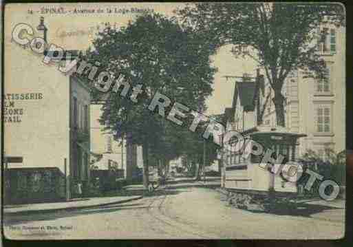 Ville de EPINAL Carte postale ancienne