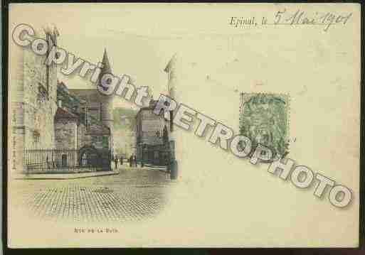 Ville de EPINAL Carte postale ancienne