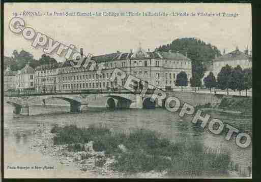 Ville de EPINAL Carte postale ancienne