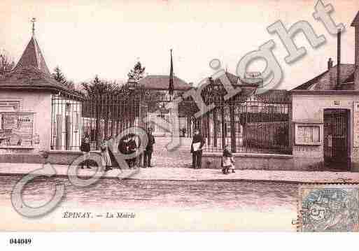 Ville de EPINAYSURSEINE Carte postale ancienne Ville de EPINAYSURSEINE Carte postale ancienne