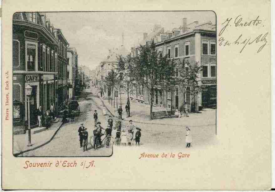 Ville de ESCHSURALZETTE Carte postale ancienne Ville de ESCHSURALZETTE Carte postale ancienne