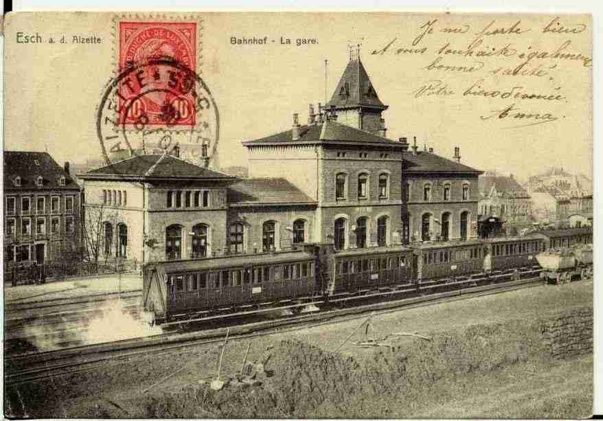 Ville de ESCHSURALZETTE Carte postale ancienne Ville de ESCHSURALZETTE Carte postale ancienne