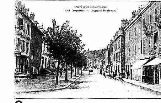 Ville de ESPALION Carte postale ancienne Ville de ESPALION Carte postale ancienne